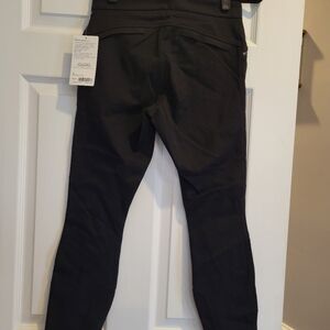 Athleta Black Ponte Moto 2.0 pants, Size 4, NWT!